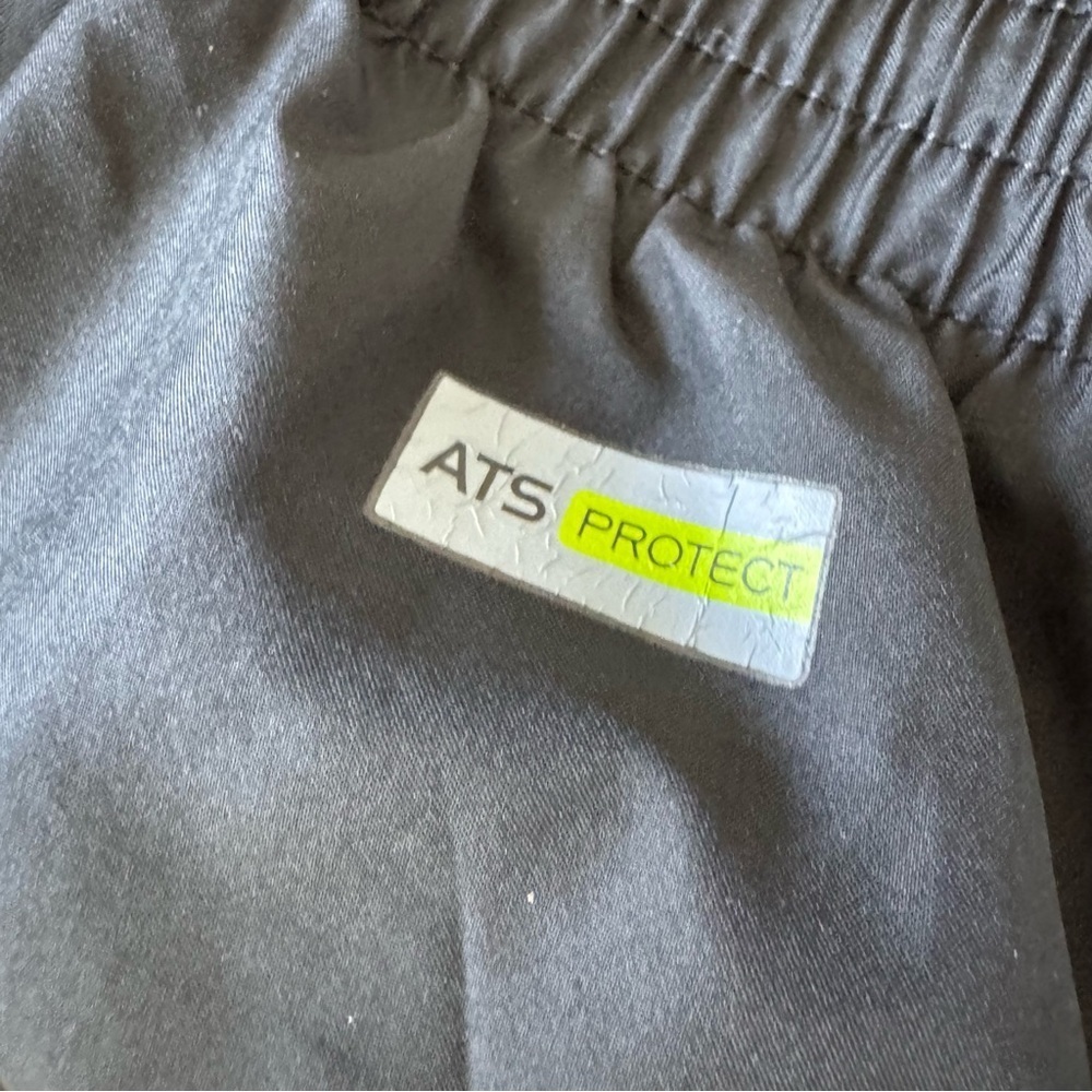Adidas Black and Red Stripes Wide Leg Athletic Pants with Swish - Picture 3 of 8